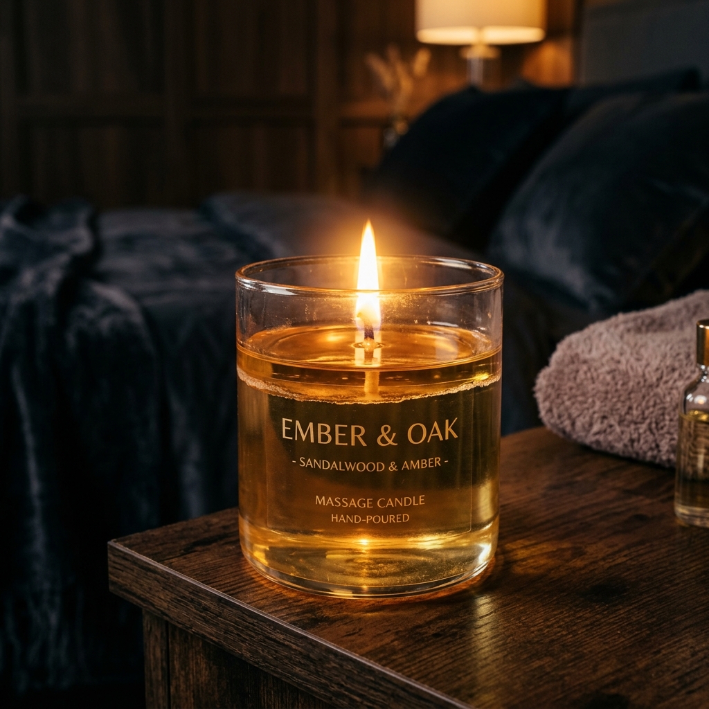 Cocoa Massage Candle